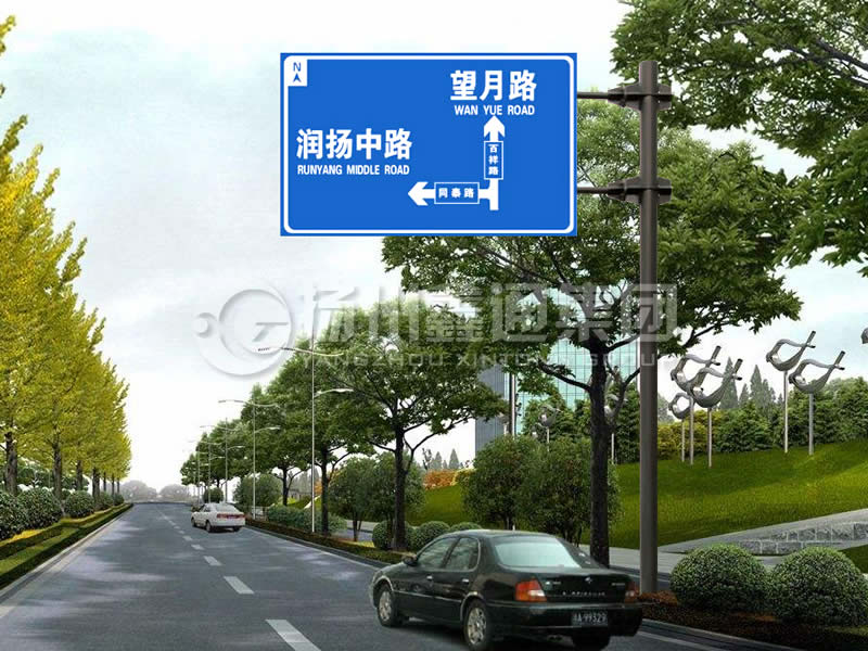 BZG-002，交通標(biāo)志桿，F(xiàn)型交通標(biāo)志桿