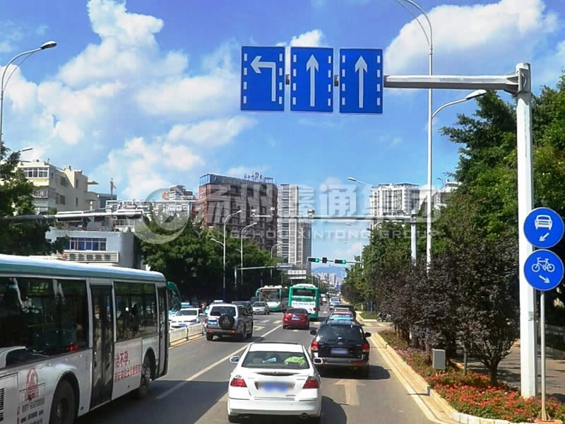 BZG-007，交通標志桿，分道標志桿