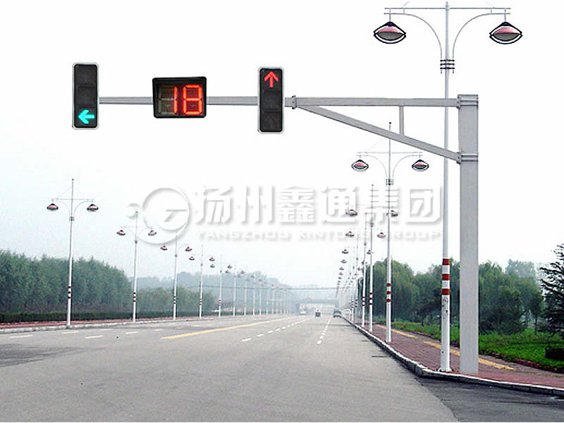 XHDG-052，方桿信號(hào)燈桿，淄博信號(hào)燈桿