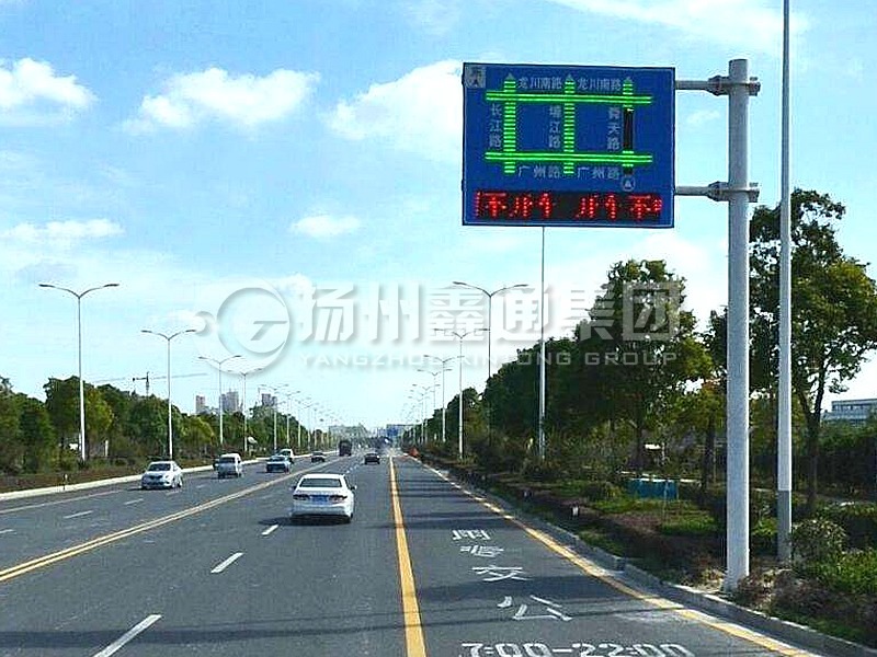 YDP-020，誘導(dǎo)屏桿，流量情報(bào)板立桿